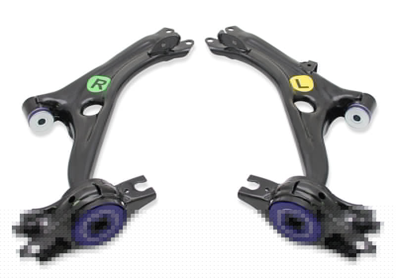 SuperPro 2016 Honda Civic EX Front Lower Control Arm Set w/ Bushings SPRTRC1030
