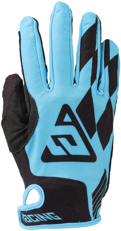 Answer Ascent Prix Gloves Blue/Black Youth - Medium