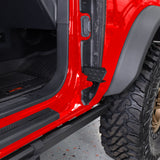 IAG I-Line 2pc Front Door Foot Rest Pedal Anti-Slip 2021+ Ford Bronco  -  IAG Performance IAG-ACC-F3098