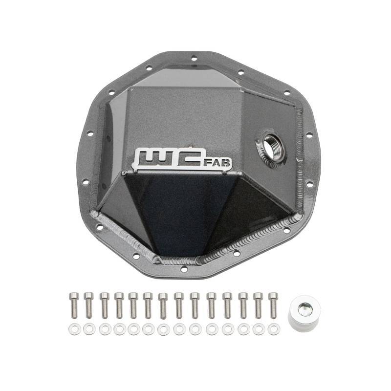 Wehrli 20-24 GM Duramax - 19-23 Ram HD Rear Differential Cover - Grey WCFWCF100114-GRY