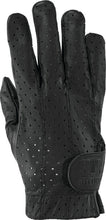 Load image into Gallery viewer, Kuryakyn Leather By River Road Tucson Leather Perforated Gloves Black - XL KUR094475