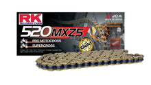 Load image into Gallery viewer, RK Chain GB520MXZ5-120L - Gold RKCGB520MXZ5-120