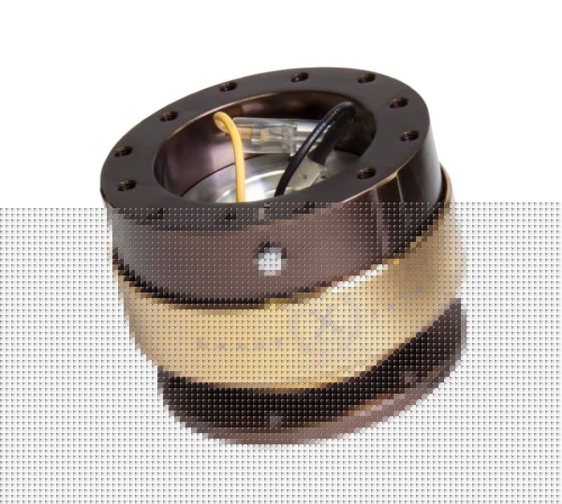 NRG Quick Release Gen 2.0 - Bronze Body / Chrome Gold Ring NRGSRK-200BR-CG