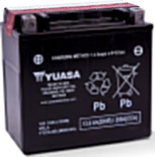 Load image into Gallery viewer, Yuasa YTX14-BS Maintenance Free AGM 12-Volt Battery w/Bottle YSAYUAM3RH4S