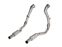 Load image into Gallery viewer, Akrapovic 2020 Audi RS6 Avant (C8) DownPipe (SS) w/Link Pipe Set (Does Not Fit w/L-AU/SS/6) AKRDP/L-AU/SS/1