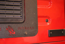 Load image into Gallery viewer, Jeep TJ Tailgate Plug 97-06 Wrangler TJ Powdercoat Black Kentrol