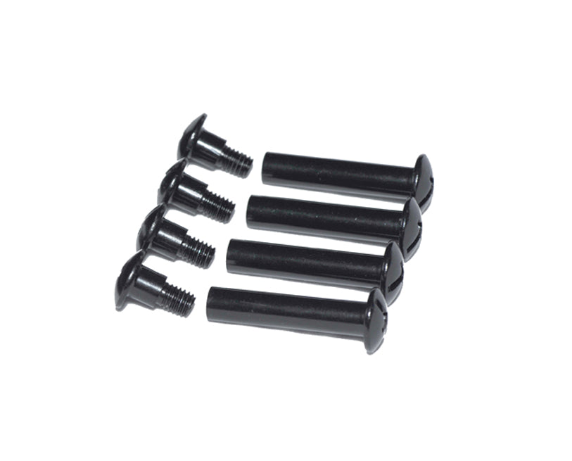 Jeep JK Replacement Hood Catch Rubbers Pair 07-18 Wrangler JK Textured Black Kentrol