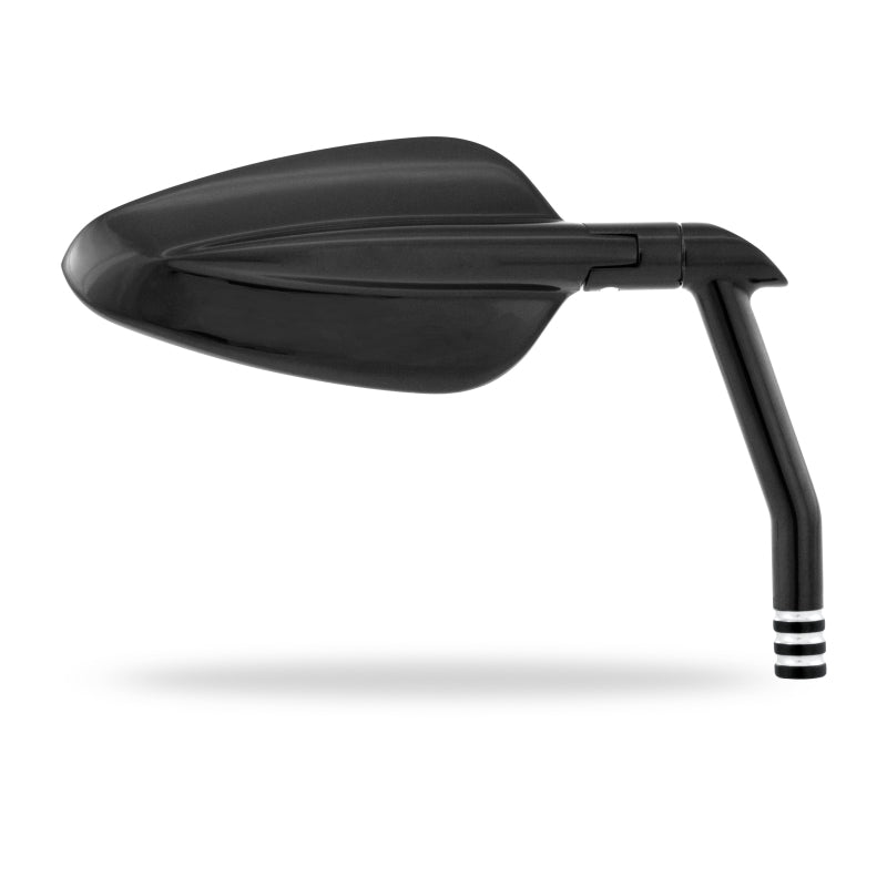 Burly Brand Radar Mirror Set - Black BURB16-1502B