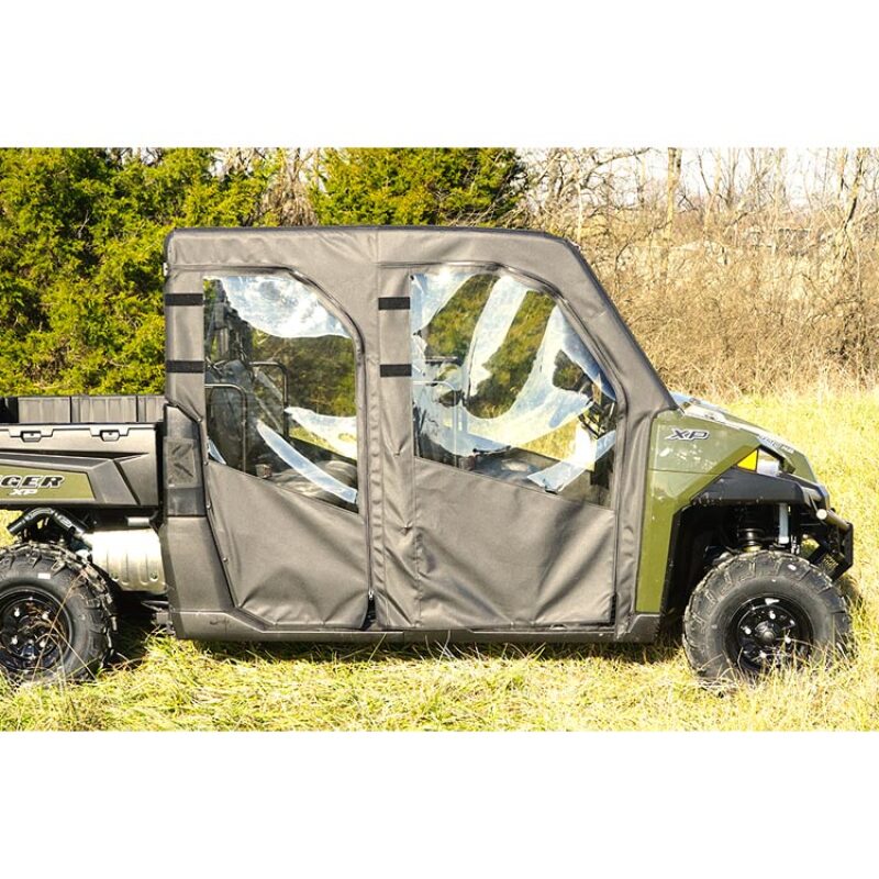 Seizmik 14-19 Polaris 1000 Ranger XP Crew Soft Doors w/ Zippers Kit SZM51-21003