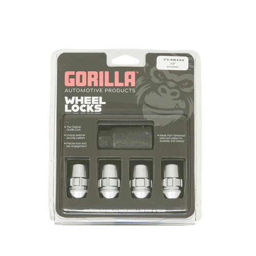 GOR LOCK ACORN 1/2 CHR 3/4" HEX CLM