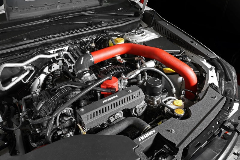 PERRIN 22-25 Subaru WRX Front Mount Intercooler Kit (Red Tubes & Silver Core) PERPSP-ITR-441SL/RD