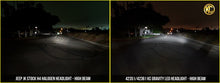 Load image into Gallery viewer, KC HiLiTES 97-06 Jeep TJ/Univ. 7in. Gravity LED H4 DOT Approved Replac. Headlight (Pair Pack System) KCL42361