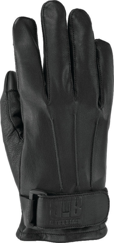 Kuryakyn Leather By River Road Laredo Gloves Black - Large KUR094480