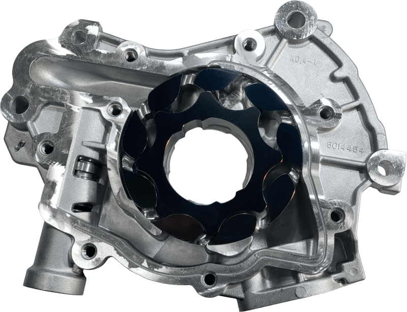 Boundary 2024+ Ford Coyote V8 Billet Gear Vane Ported Treated Oil Pump Assembly w/Billet Back Plate BOUCM-S2-R3
