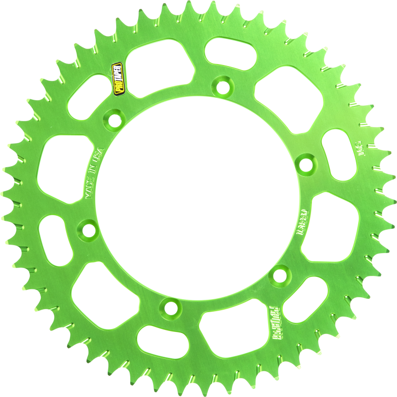 ProTaper Kawasaki Rear Green Sprocket - 51 Teeth PTR033181