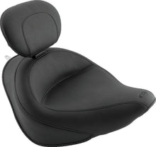 Load image into Gallery viewer, Mustang 06-17 Harley Softail Wide Tire (200mm) Wide Touring Solo Seat w/Driver Backrest - Black