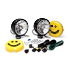 Load image into Gallery viewer, KC HiLiTES Daylighter 6in. Halogen Light 100w Spread Beam (Pair Pack System) - Black SS KCL234