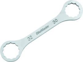 BikeMaster Steering Stem and Fork Cap Wrench - 30mm 12-pt x 32mm 12-pt BKM150334