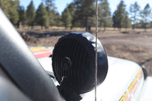 Load image into Gallery viewer, KC HiLiTES 6in. Round Soft Cover (Pair) - Black w/Yellow KC Logo KCL5102