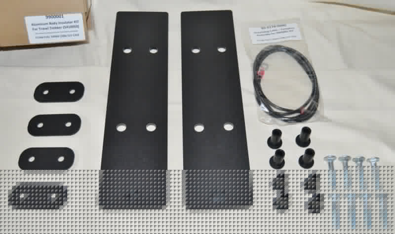 Titan Fuel Tanks 17-24 Universal Aluminum Body Insulator Kit (For use w/5410050) TFT9900001