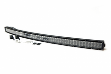 Load image into Gallery viewer, 52.0 Inch LED Light Bar Double Row Curved Chrome Series Combo Flood/Beam 300W DT Harness 27,000 Lumens Southern Truck Lifts