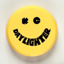 Load image into Gallery viewer, KC HiLiTES 6in. Round Hard Cover for Daylighter/SlimLite/Pro-Sport (Single) - Yellow w/Black Smile KCL5202
