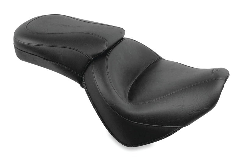 Mustang 10-13 Honda VT1300C Sabre,10-16 Stateline, 10-15 Interstate 1PC Seat - Black MMP76641