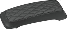 Load image into Gallery viewer, Mustang 93-13 Harley FL Touring Saddlebag Lid Covers Diamond Stitch - Black