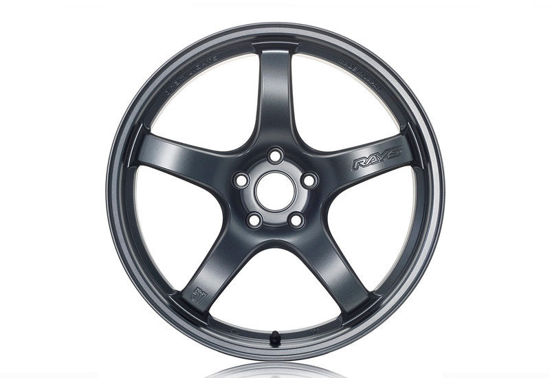 Gram Lights 57CR 17x9.0 +38 5x100 Gun Blue 2 Wheel GLSWGCRQ38DG2