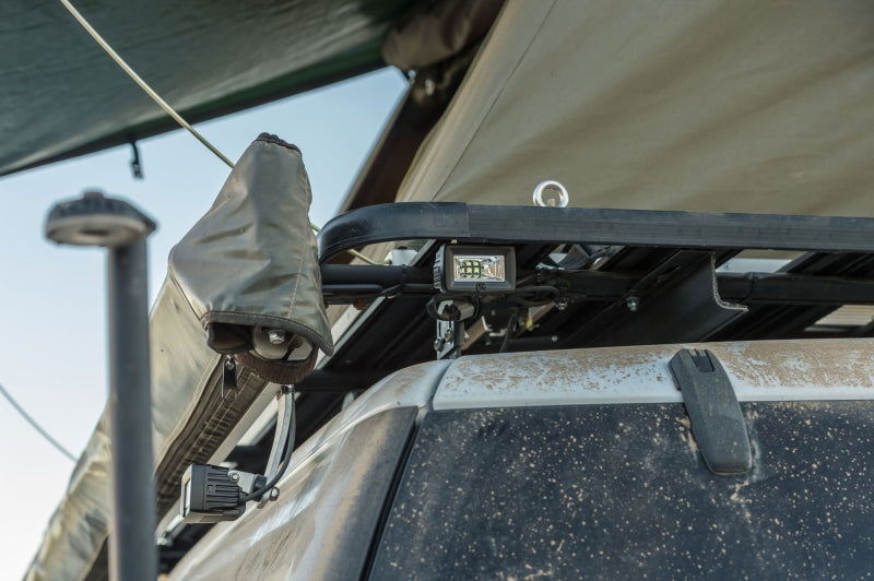 KC HiLiTES C-Series C2 LED 2in. Backup Area Flood Light 20w (Pair Pack System) - Black KCL519