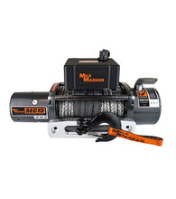 Load image into Gallery viewer, 15000 LB Winch w/ 15 Foot Synthetic Rope 6.8 HP Series Wound Motor SEC15 ES Premium Mile Marker