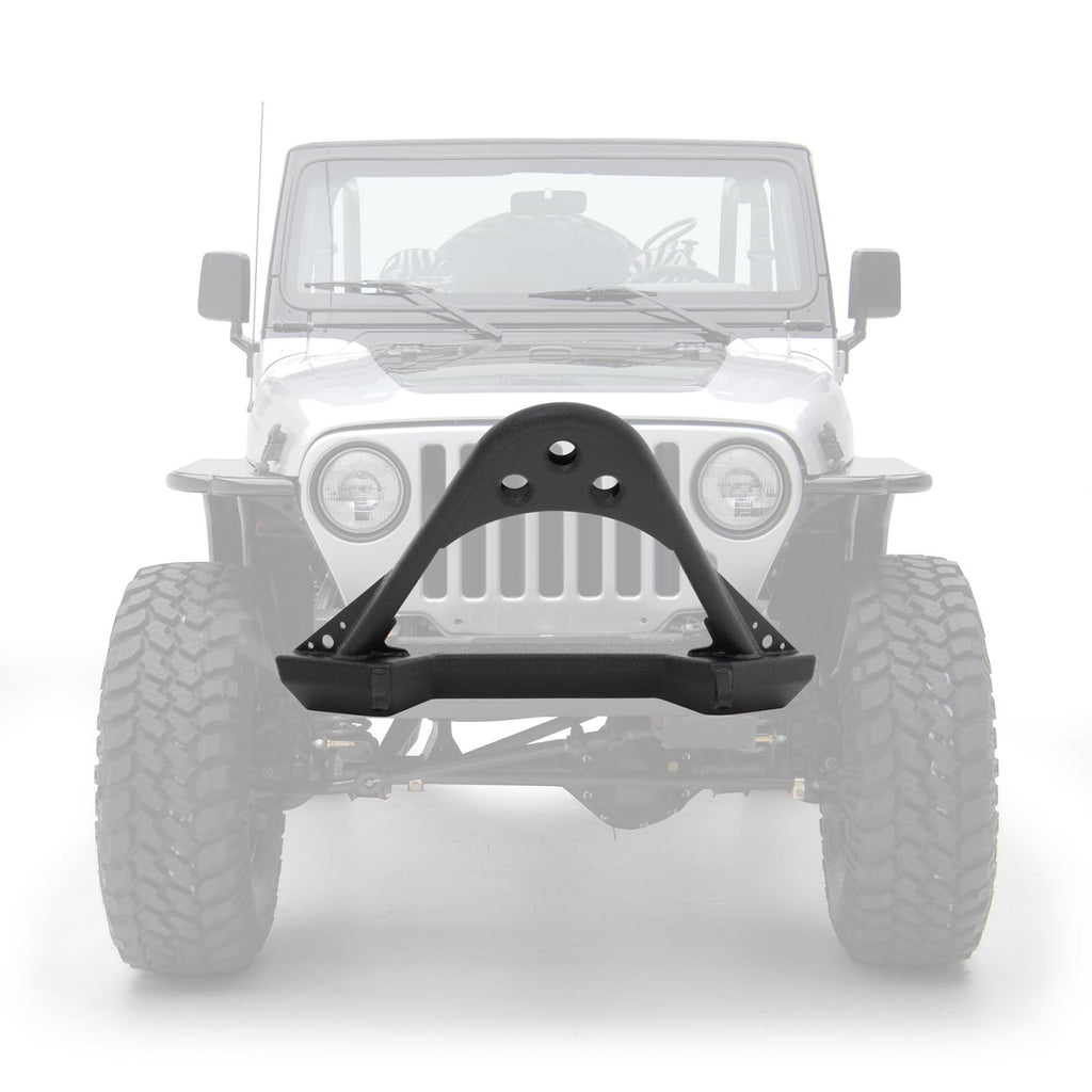 SRC Front Stinger Bumper 87-06 Wrangler YJ,TJ,LJ Black Textured Smttybilt