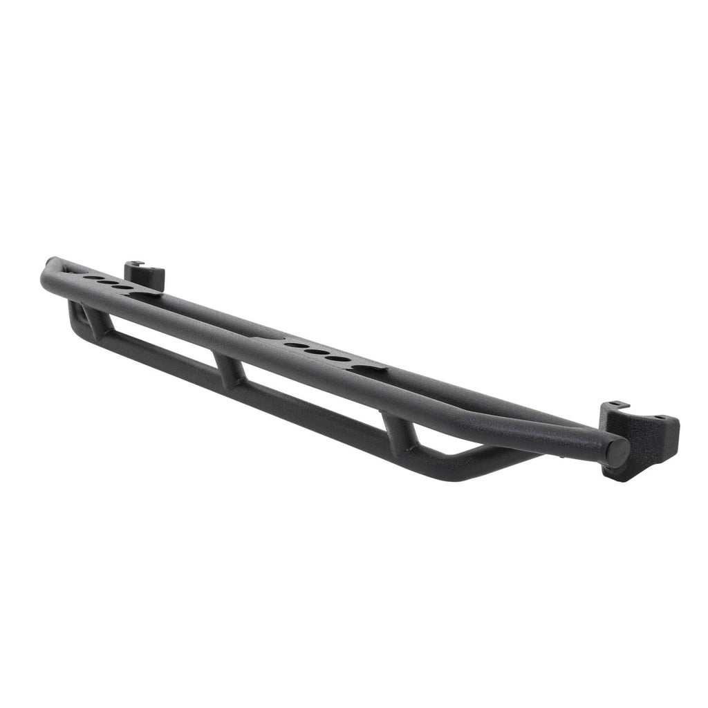 SRC Rock Sliders 07-18 JK Wrangler 4 DR Steel Black Textured Powder Coat Smittybilt
