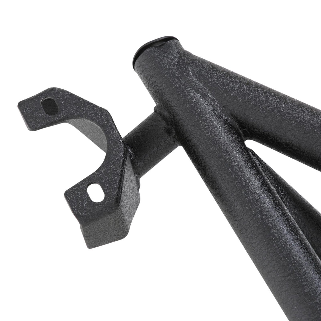 SRC Rock Sliders 07-18 JK Wrangler 4 DR Steel Black Textured Powder Coat Smittybilt