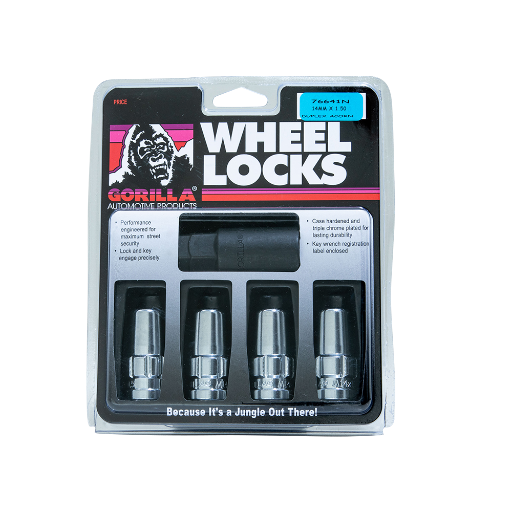 GORILLA LOCK DUP ACORN 14-1.50 CHR CLAM