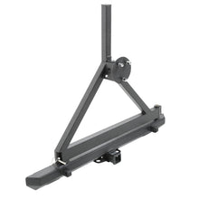 Load image into Gallery viewer, SRC Classic Rear Bumper 76-06 Wrangler CJ/YJ/TJ/LJ W/ D-Rings Hitch Tire Carrier Black Textured Smittybilt