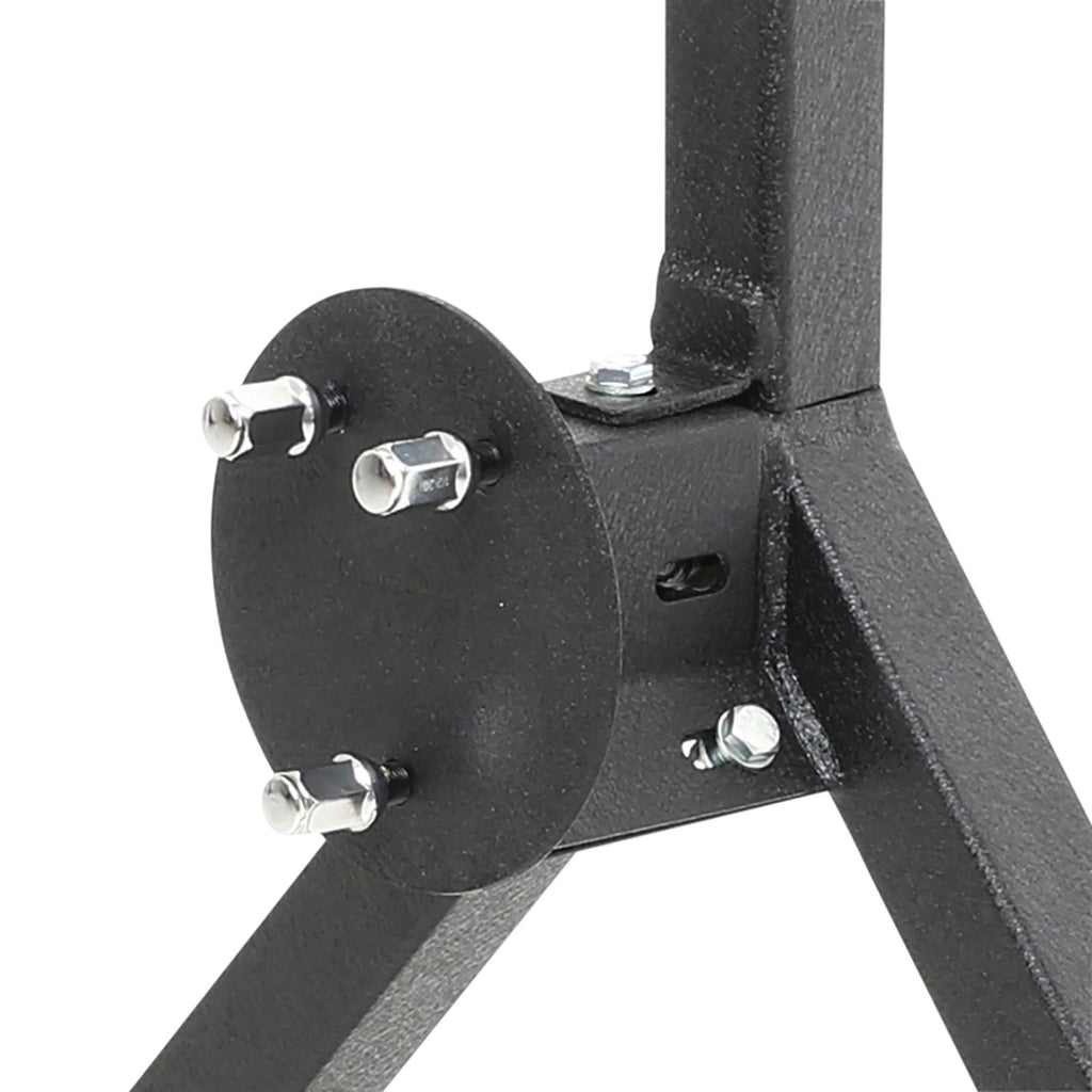 SRC Classic Rear Bumper 76-06 Wrangler CJ/YJ/TJ/LJ W/ D-Rings Hitch Tire Carrier Black Textured Smittybilt