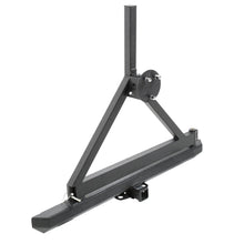 Load image into Gallery viewer, SRC Classic Rear Bumper 87-06 Wrangler CJ/TJ/YJ/LJ W/Hitch And Tire Carrier Black Textured Smittybilt