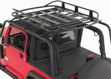 Load image into Gallery viewer, SRC Roof Rack 87-95 Wrangler YJ 300 Lb Rating Black Textured Smittybilt