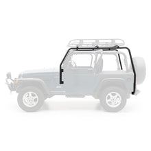 Load image into Gallery viewer, SRC Roof Rack 97-06 Wrangler TJ 300 Lb Rating Black Textured Smittybilt