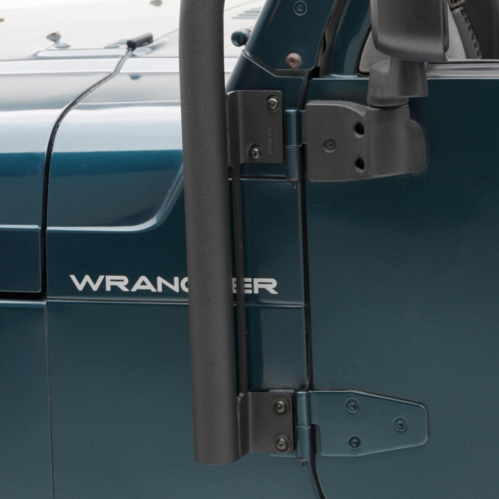 SRC Roof Rack 97-06 Wrangler TJ 300 Lb Rating Black Textured Smittybilt