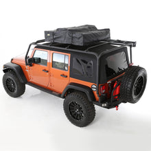 Load image into Gallery viewer, SRC Roof Rack 07-18 Wrangler JK 4 DR 300 Lb Rating Black Textured Smittybilt