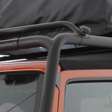 Load image into Gallery viewer, SRC Roof Rack 07-18 Wrangler JK 4 DR 300 Lb Rating Black Textured Smittybilt