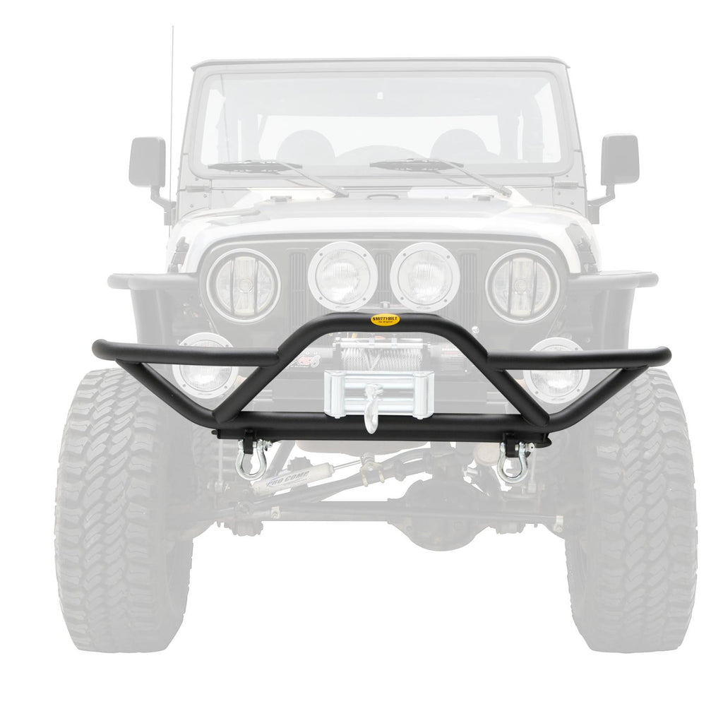 SRC Front Bumper 87-06 Wrangler TJ/YJ/LJ Black Textured Smittybilt