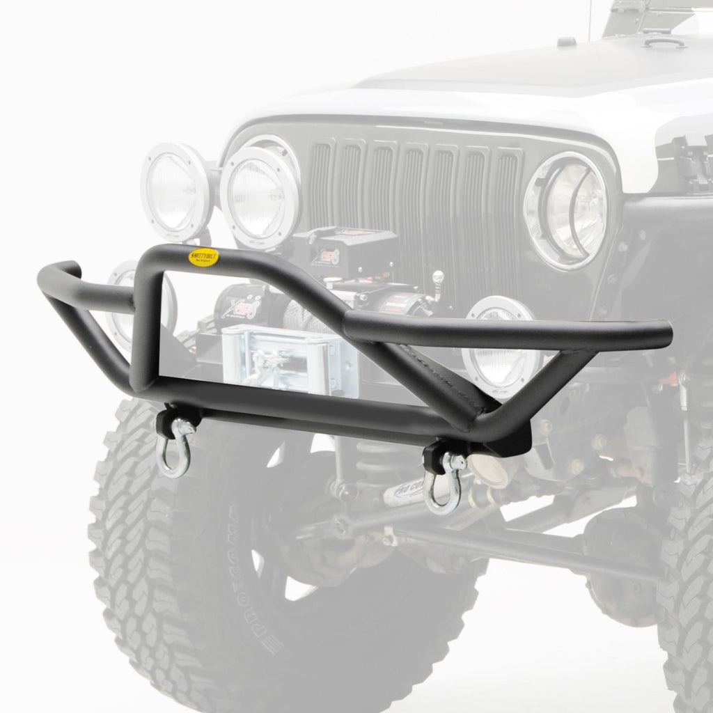 SRC Front Bumper 87-06 Wrangler TJ/YJ/LJ Black Textured Smittybilt