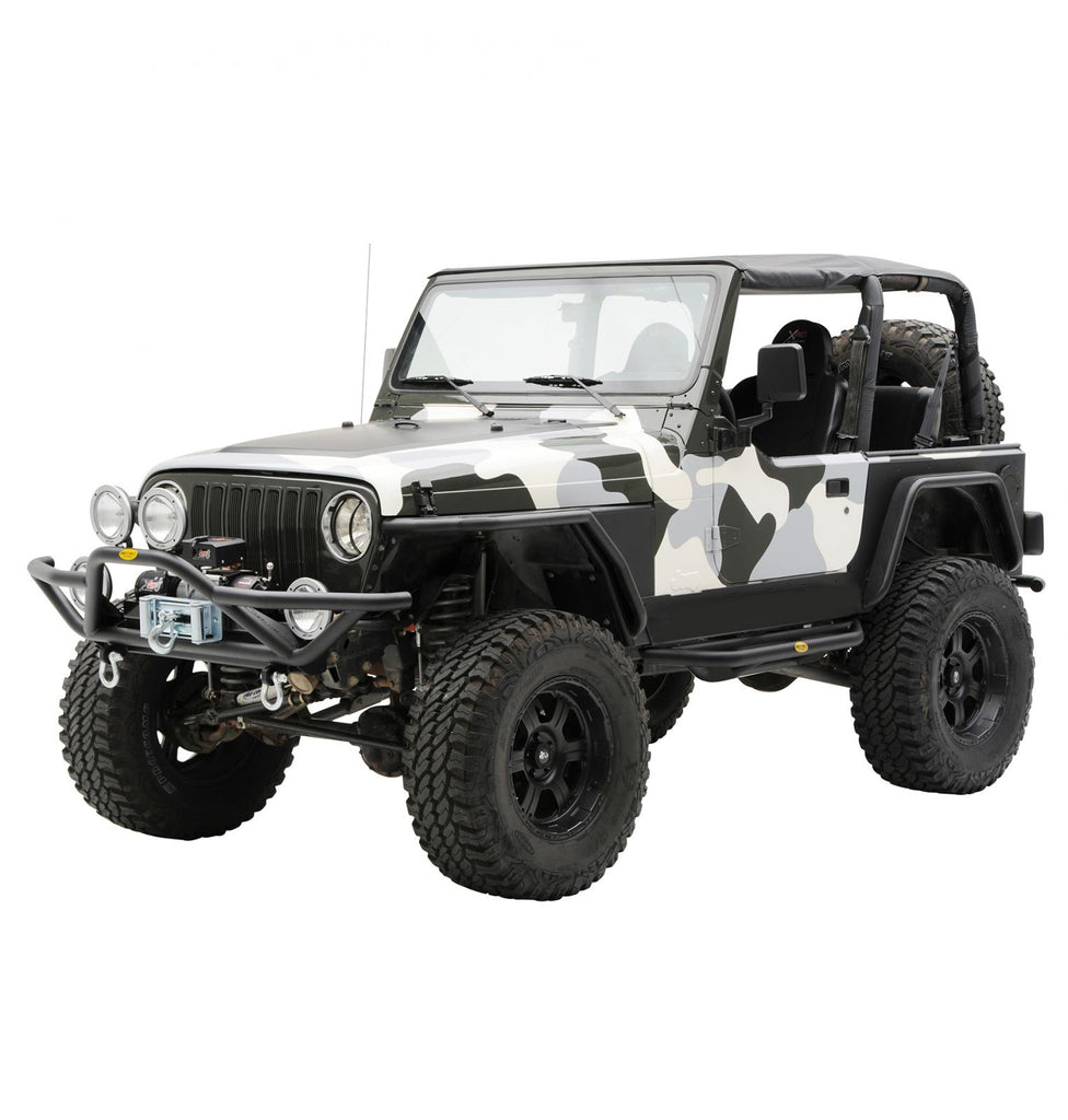 SRC Front Bumper 87-06 Wrangler TJ/YJ/LJ Black Textured Smittybilt