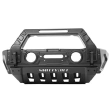 Load image into Gallery viewer, Jeep JK/JL Stryker Front Bumper Winch Mount D-Ring Mounts 2007-Present Wrangler JL/JK Black Smittybilt