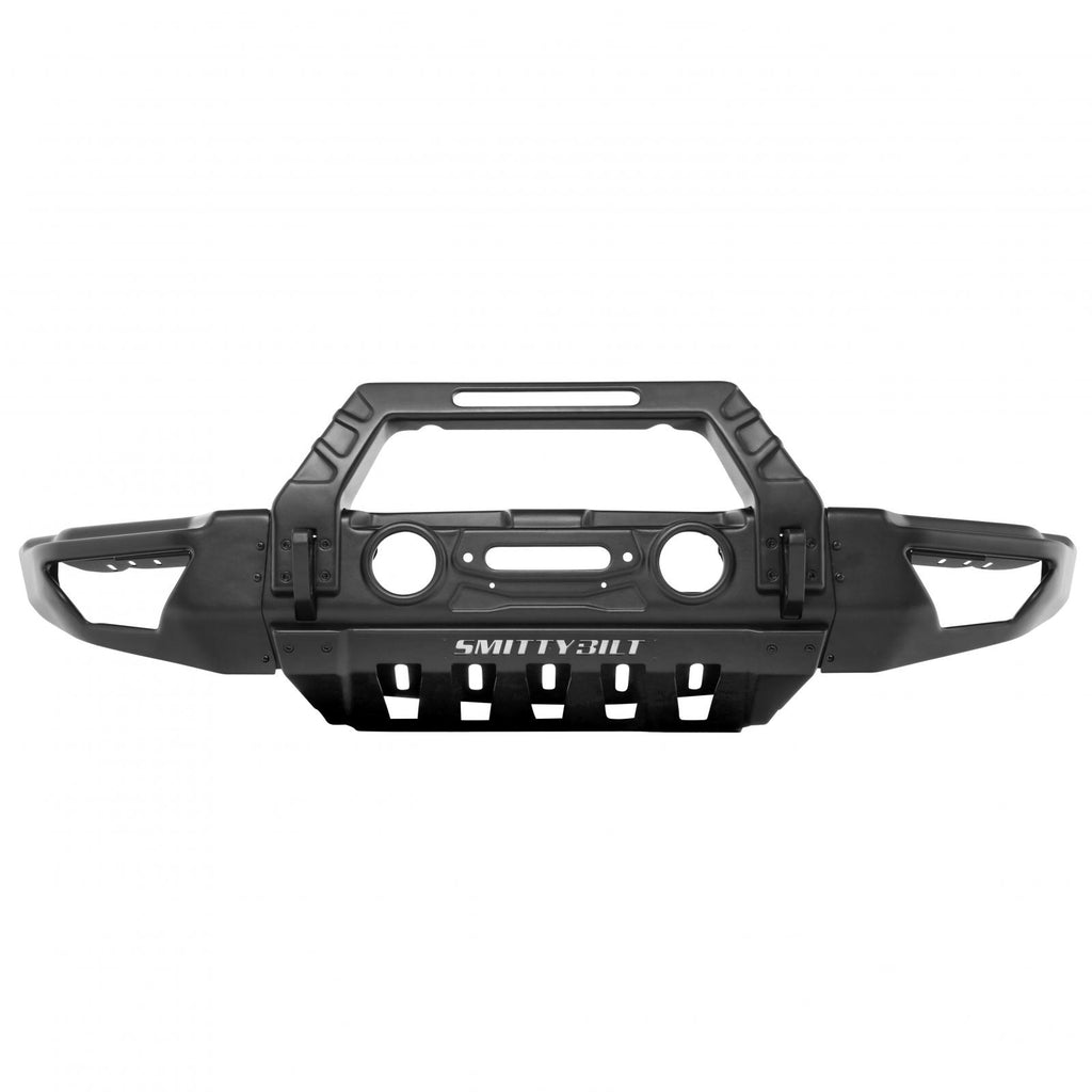 Jeep JK/JL Stryker Front Bumper Wings Black for 76730 Smittybilt