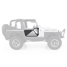 Load image into Gallery viewer, SRC Tubular Doors Rear 97-06 Wrangler TL/LJ Black Textured SmittyBilt