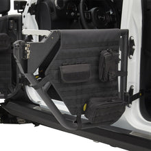 Load image into Gallery viewer, Jeep Tubular Doors Rear 07-18 Jeep JK Wrangler 4 Door Steel Black Powdercoat Smittybilt